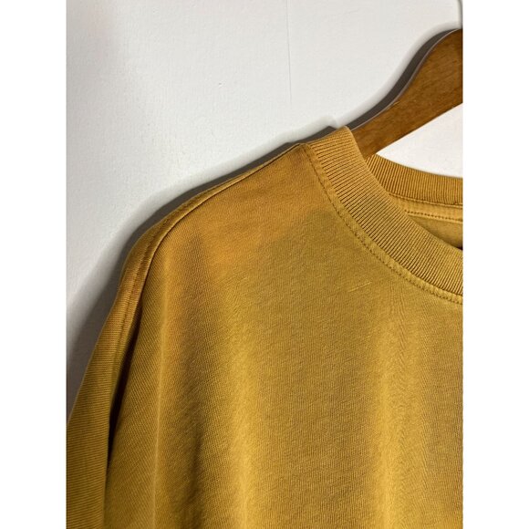 Southern Bliss Co. Mustard T-Shirt With Peace Sign & Kindness Quote Short Sleeve - Picture 6 of 7